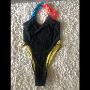 Chic multi color swimsuit